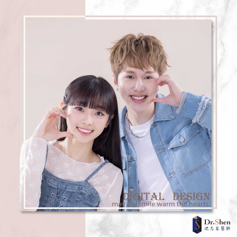 陶瓷貼片-水雷射牙齦-中信兄弟啦啦隊-Passion Sisters-維尼-療程後笑容-5-沈志容醫師-桃園 中信兄弟啦啦隊維尼完成陶瓷貼片與水雷射牙齦療程後的笑容,牙齒比例自然、線條勻稱,展現甜美自信形象