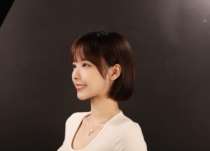 Vicky教主黃玟綺模擬上排牙齒笑容照